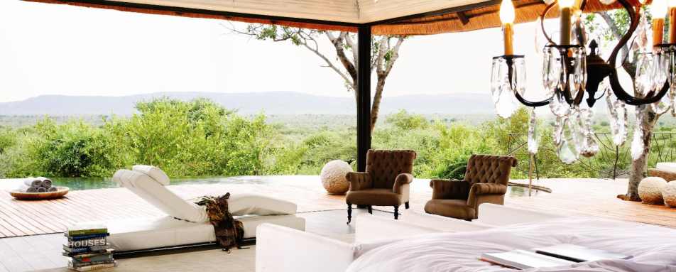 View from bedroom - Molori Safari Lodge