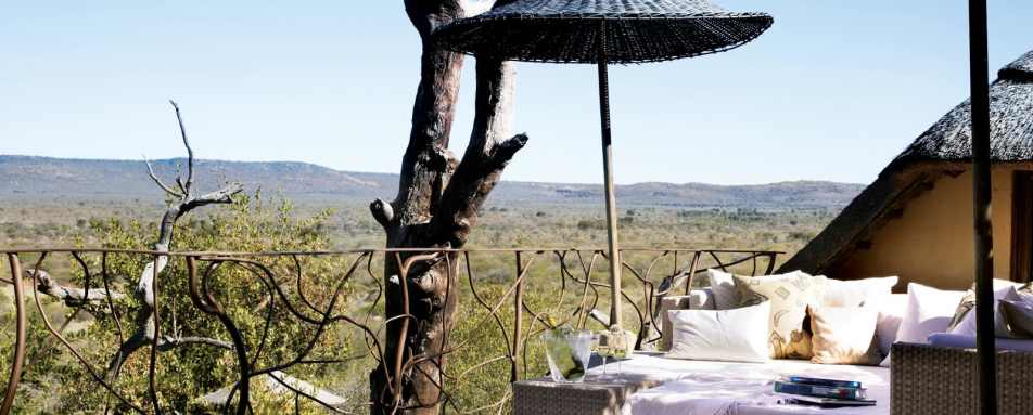 Outside lounge - Molori Safari Lodge