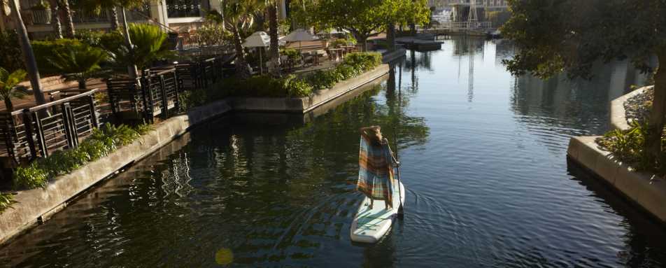 Paddle boarding at OneOnly Cape Town 