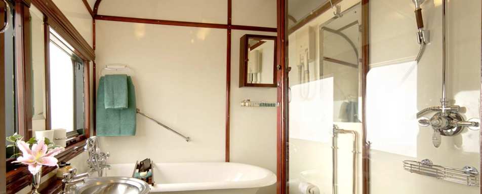 Royal Suite Bathroom - Rovos Rail