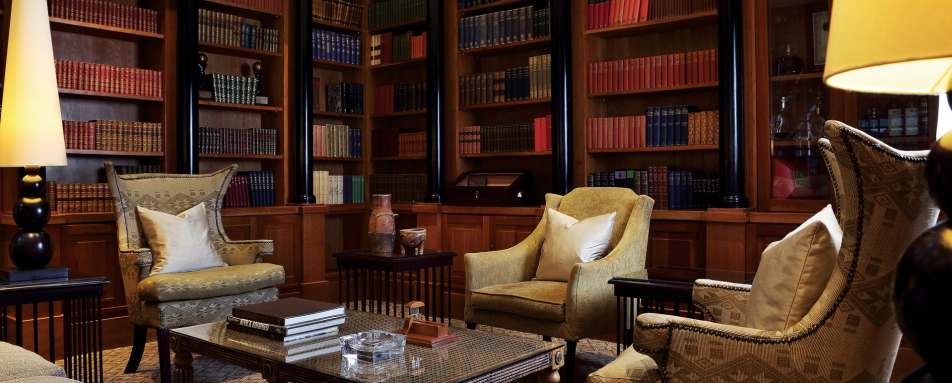 Library - Saxon Hotel, Villas & Spa