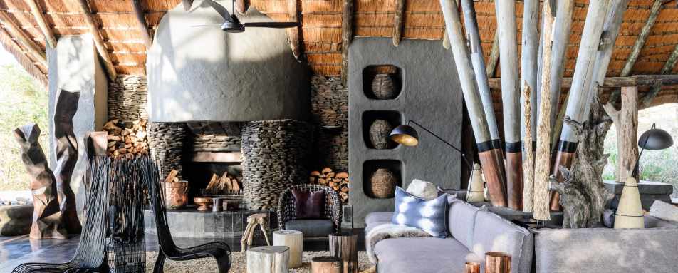 Main area at Singita Boulders 