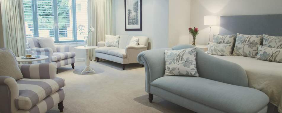 Bedroom and lounge - The Last Word Franschhoek