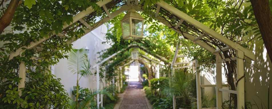 Hotel entrance - The Last Word Franschhoek