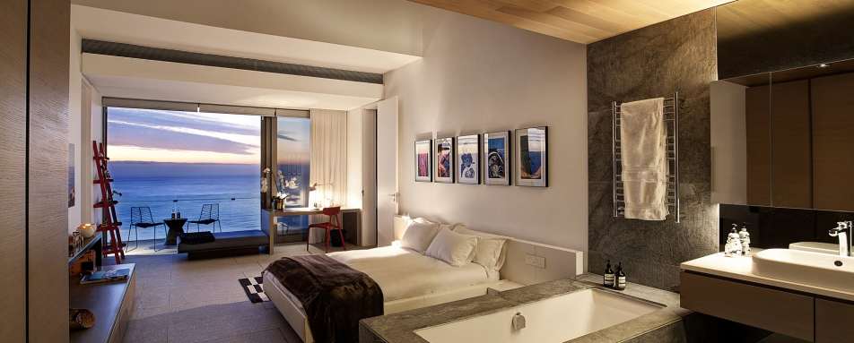 Bedroom at Beyond private residence  