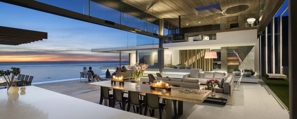 Dining area at Beyond private residence  