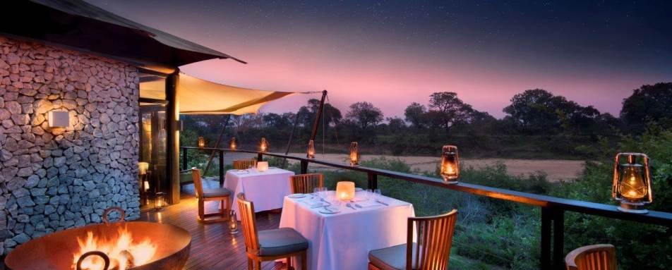 Dining in the Timbavati 