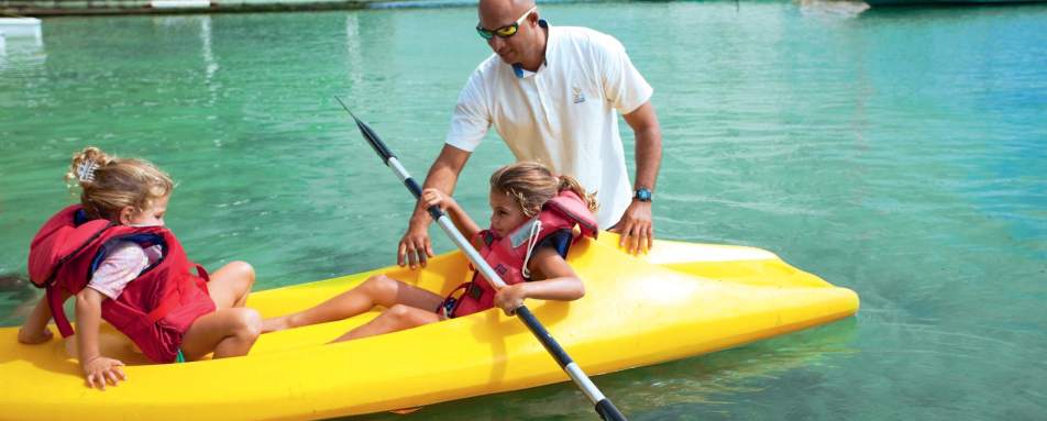 Canoeing Mauritius 