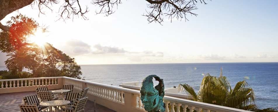 Ellerman House terrace views 
