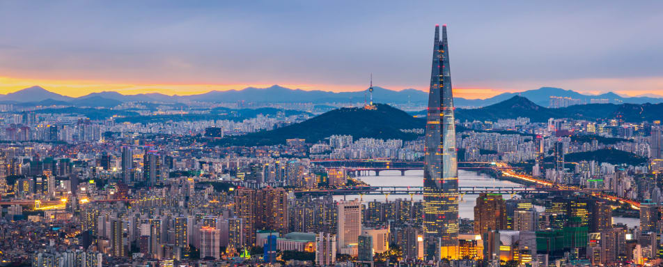 Myeongdong District and Nanta Performance