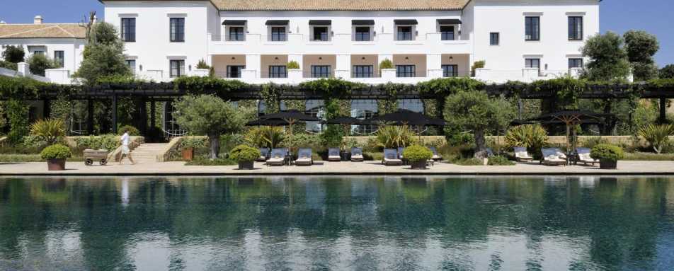 View from the pool - Finca Cortesin