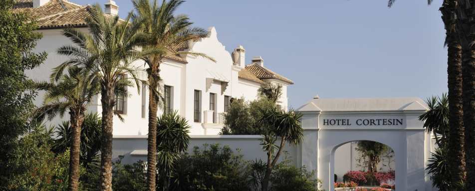 Entrance to Hotel - Finca Cortesin 