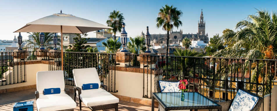 Guest room terrace - Hotel Alfonso XIII