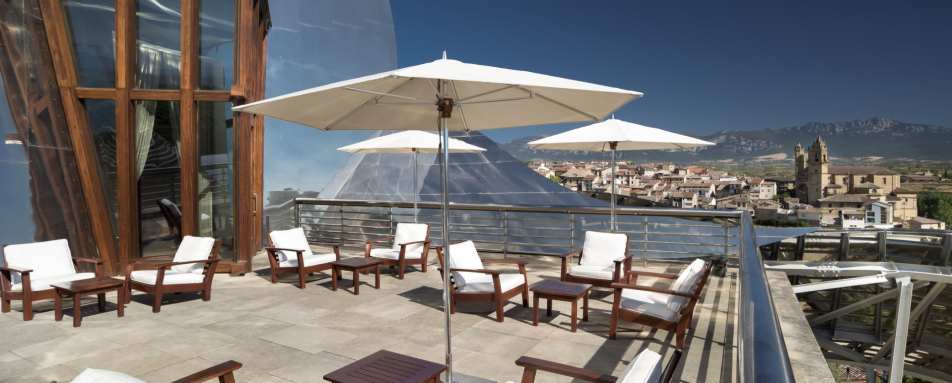 Library Terrace - Hotel Marques de Riscal