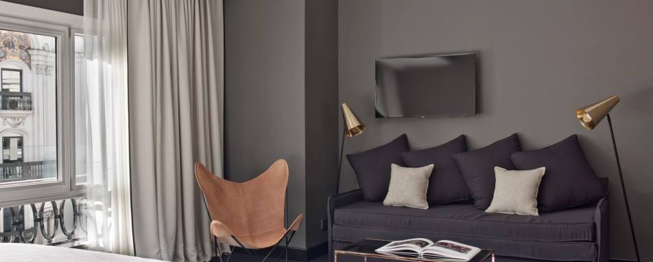 Junior Suite living area - The Principal Madrid Hotel