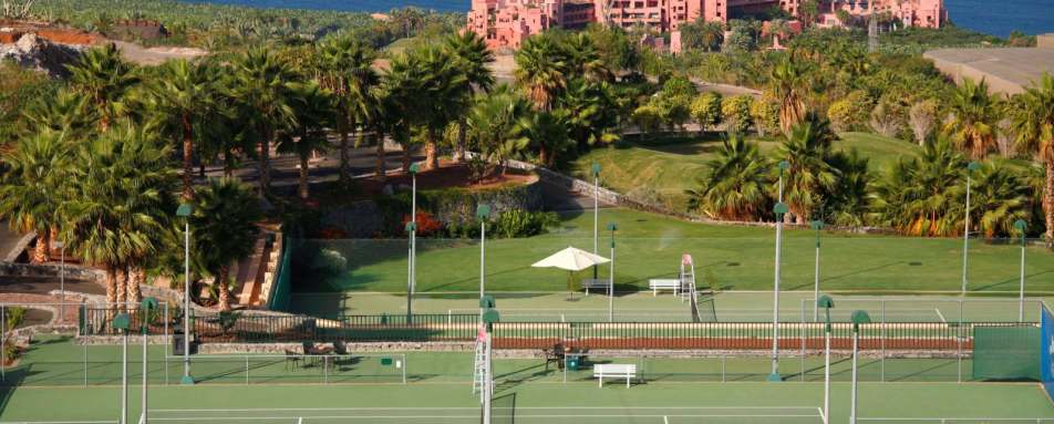 Tennis Courts and view - The Ritz-Carlton, Abama