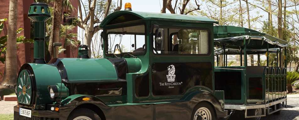 The Ritz-Carlton train - Ritz-Carlton, Abama