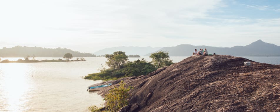 Sunset Spot - Gal Oya Lodge 