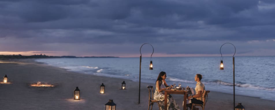 Beach dining  
