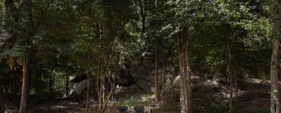 Dining Set Up - Kumana Under Canvas 