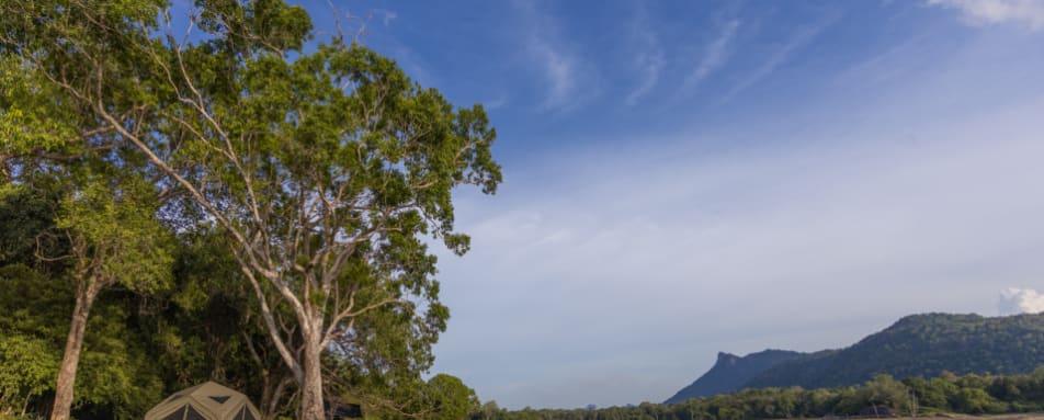 Camp set up - Kumana Under Canvas 