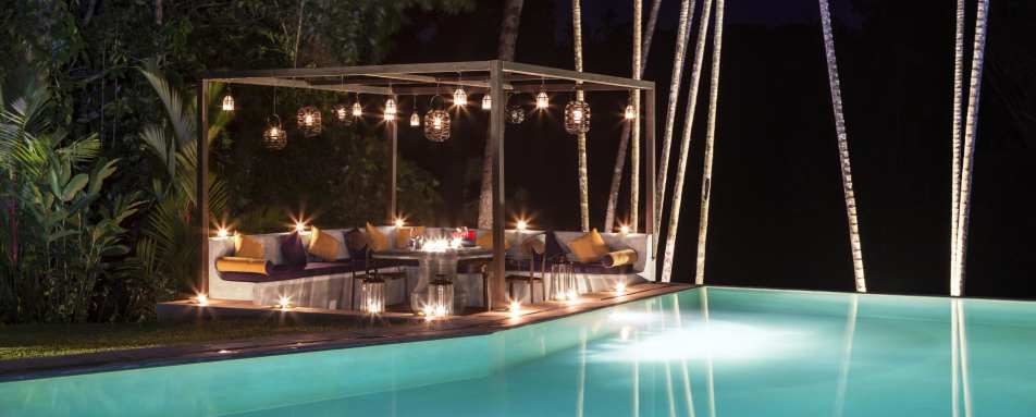 Dine by the pool - The Kandy House