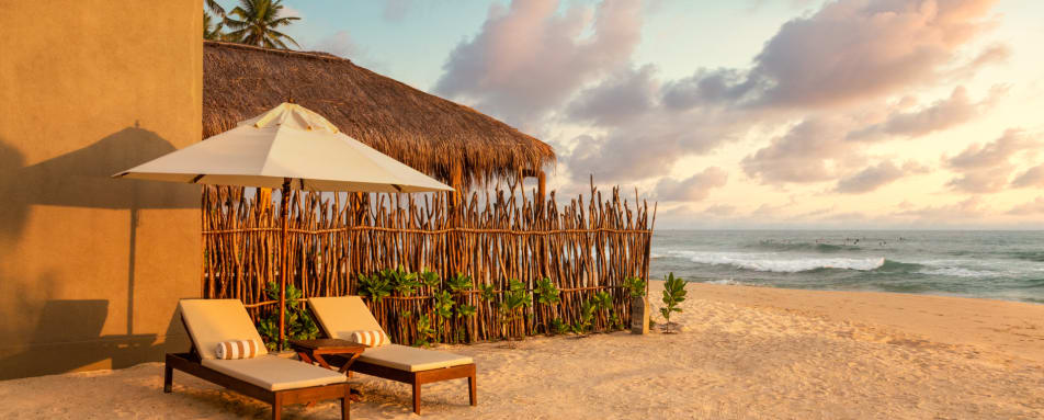 Beach Set-up - The Six Weligama  