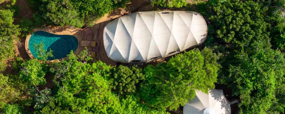 Birdseye view - Wild Coast Tented Lodge  