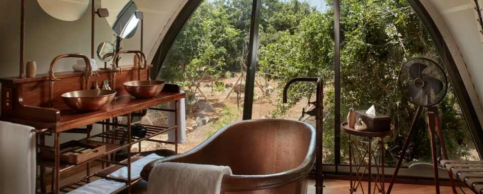 Bathroom - Wild Coast Tented Lodge 