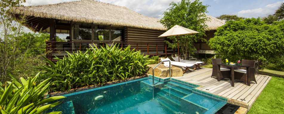 Private Pool of Ulagalla Villas 
