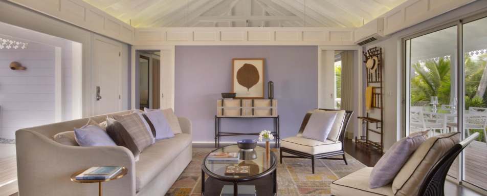 Serenity Suite Living Area - Hotel Guanahani & Spa