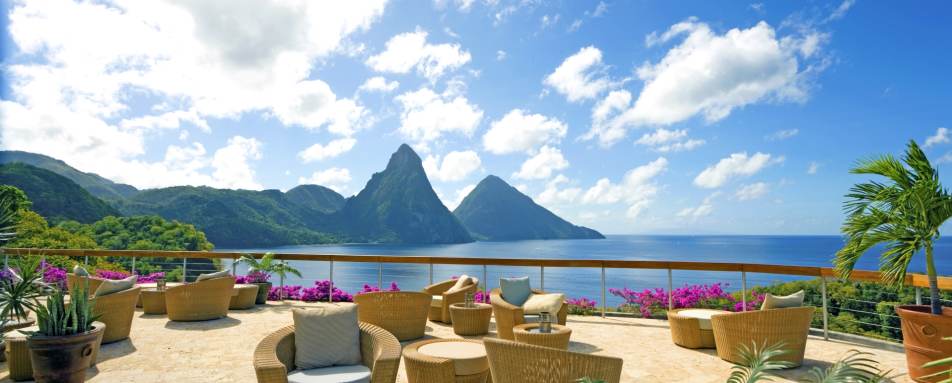 Jade Mountain Club Roof Terrace - Jade Mountain