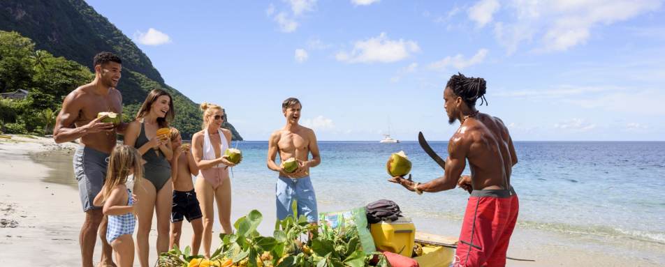 Sugar Beach - Cocnut Boat 