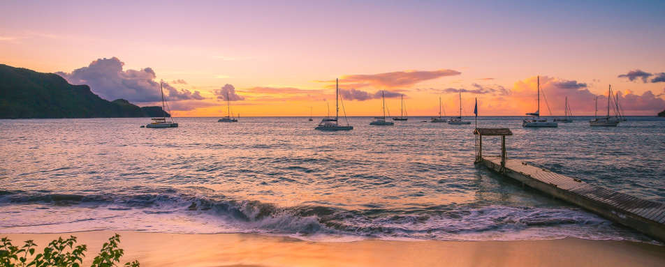 Beach Sunset - Bequia Beach Hotel