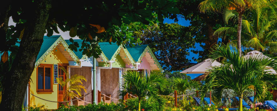 Pool Cabanas - Bequia Beach Hotel