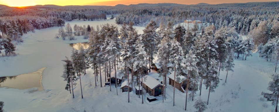 Aerial View Winter 