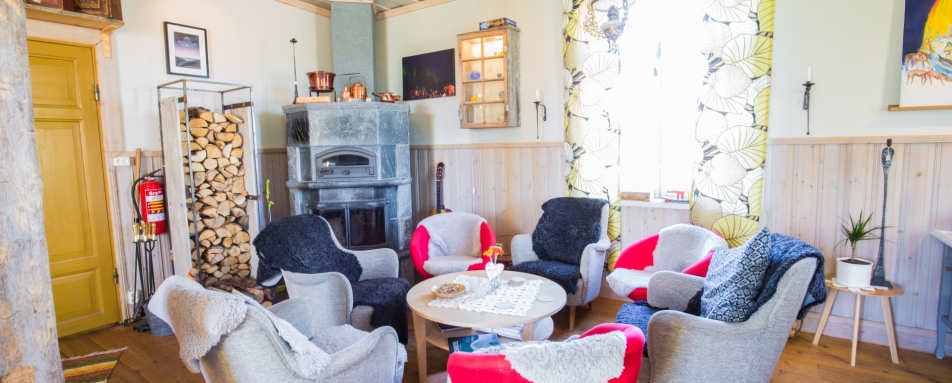 Sitting area - Lapland Guest House