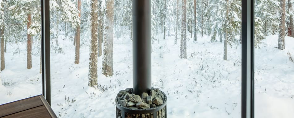 Interior Winter View  