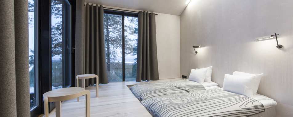 The 7th Room interior - Treehotel