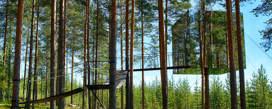 The Mirror Cube - Treehotel