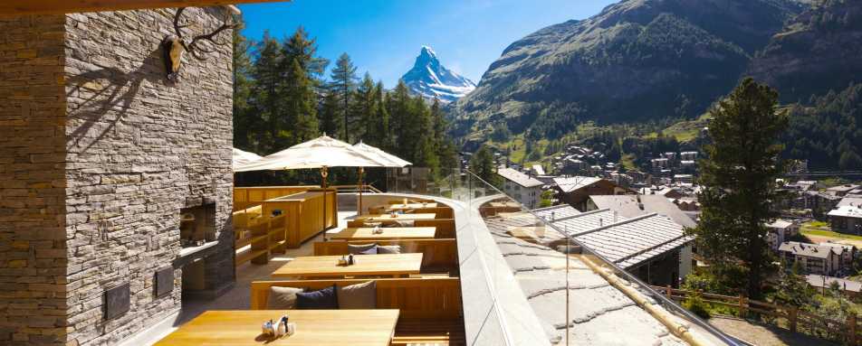 Terrace - Cervo Mountain Resort Summer