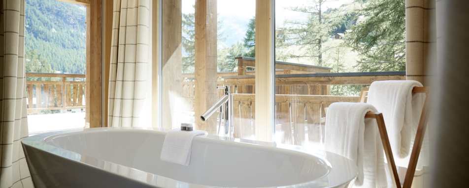 Bath with a view - La Vue