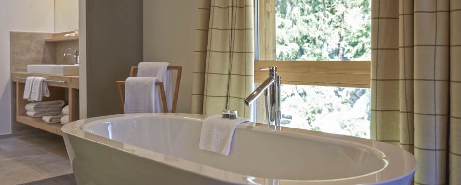 Bath with a view - La Vue