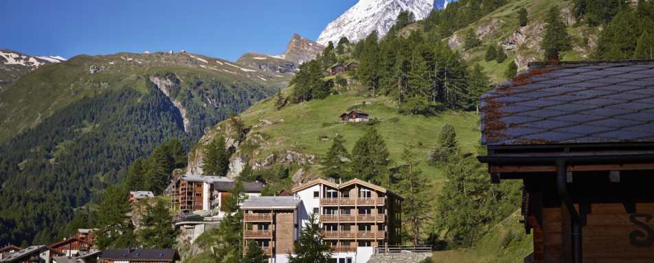 View in the summer - La Vue