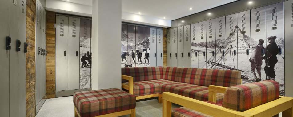 Ski room - Mont Cervin Palace