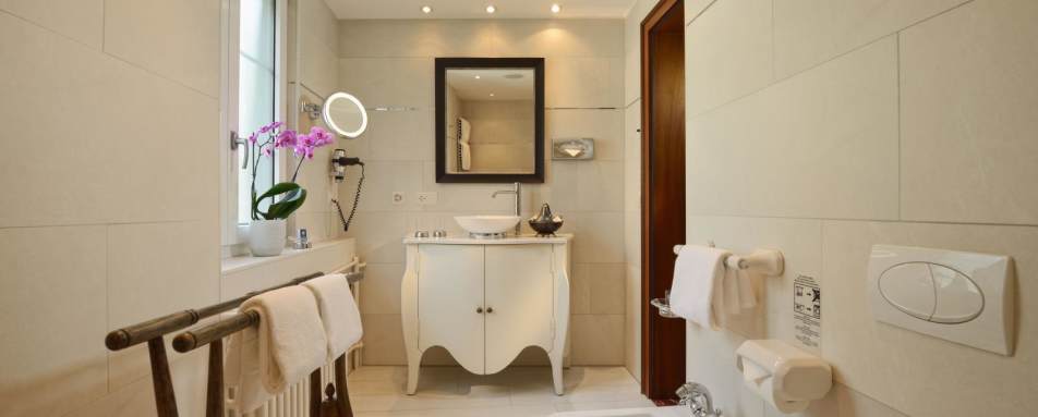 Enzian Superior Double bathroom - Monte Rosa