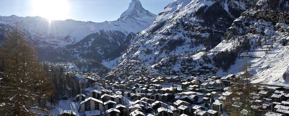 Zermatt village - Monte Rosa