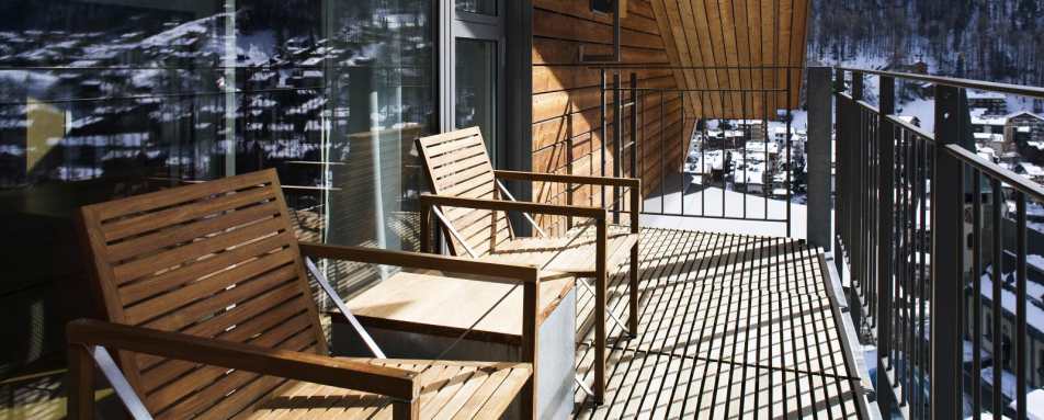 Roof Suite balcony - The Omnia