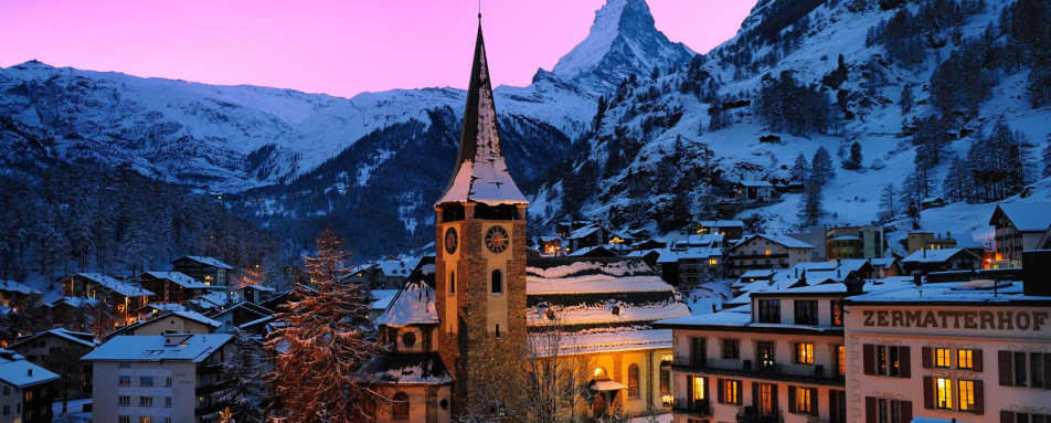 Ski Switzerland by Glacier Express Train