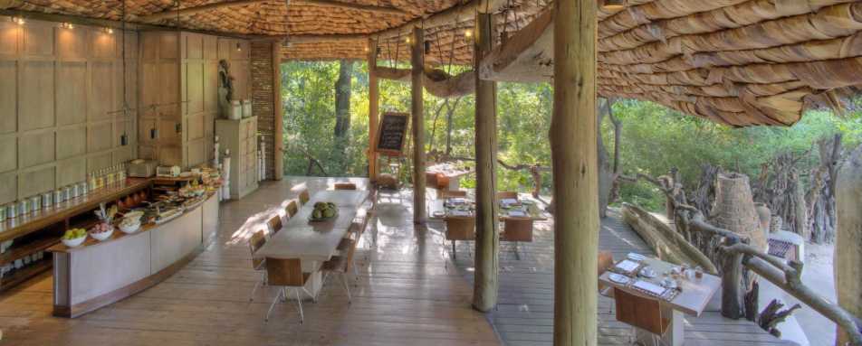 Dining area - Lake Manyara Tree Lodge 